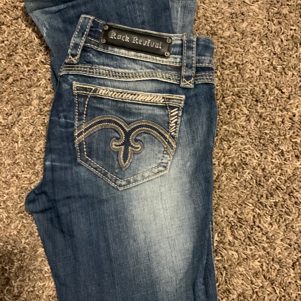 Women’s rock revival jeans